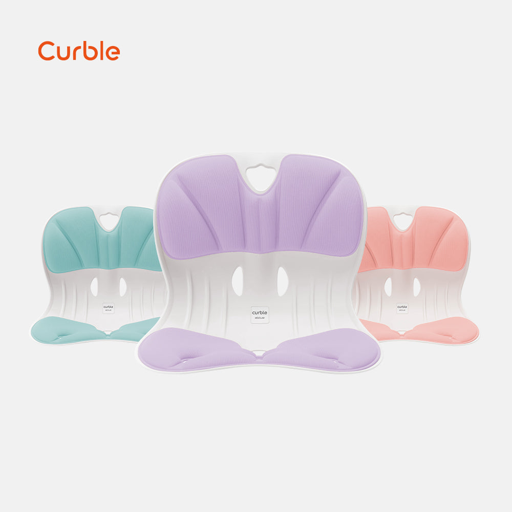 韓國 Curble Chair 護脊椅|Wider 馬卡龍色