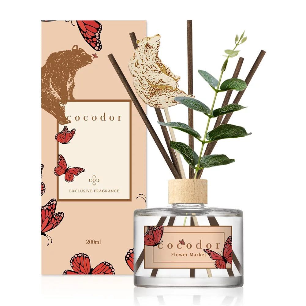 cocodor 珂珂朵爾|棕熊系列擴香瓶 200ml 蝴蝶款