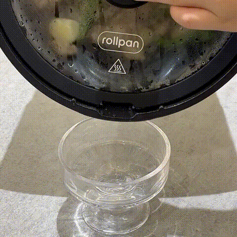 韓國 Rollpan 自動旋轉翻炒鍋| 新上市🔥 野營、燒烤也適用