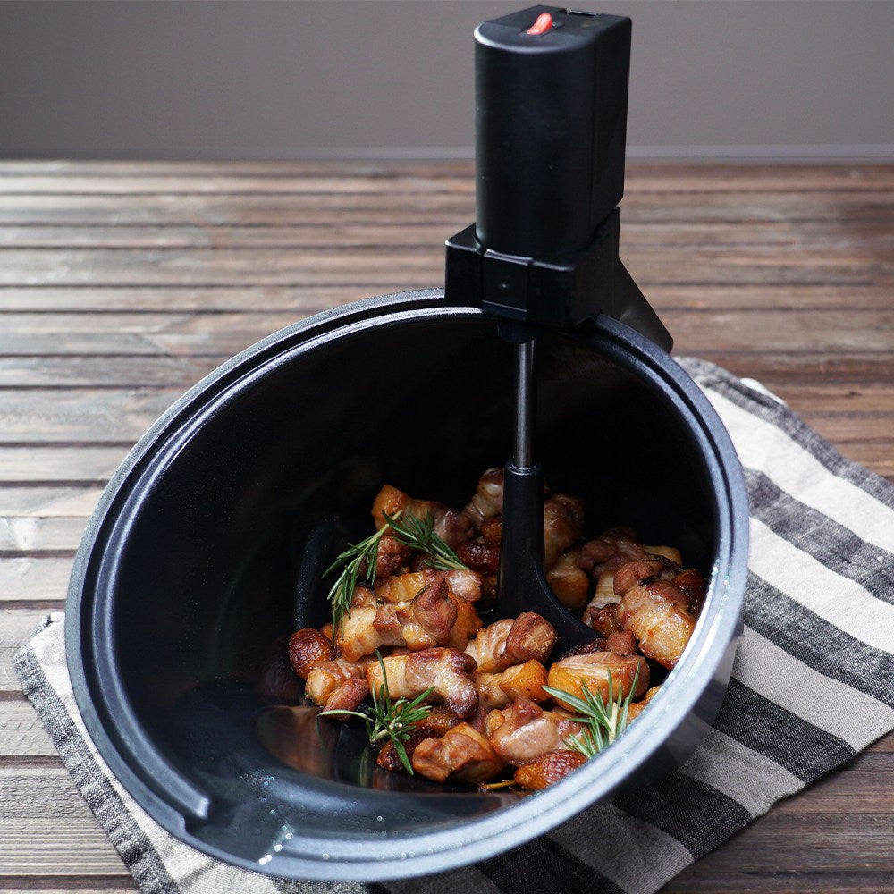 韓國 Rollpan 自動旋轉翻炒鍋| 新上市🔥 野營、燒烤也適用