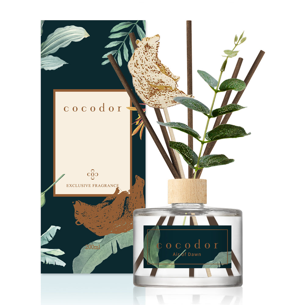cocodor 珂珂朵爾|棕熊系列擴香瓶 200ml 綠葉款