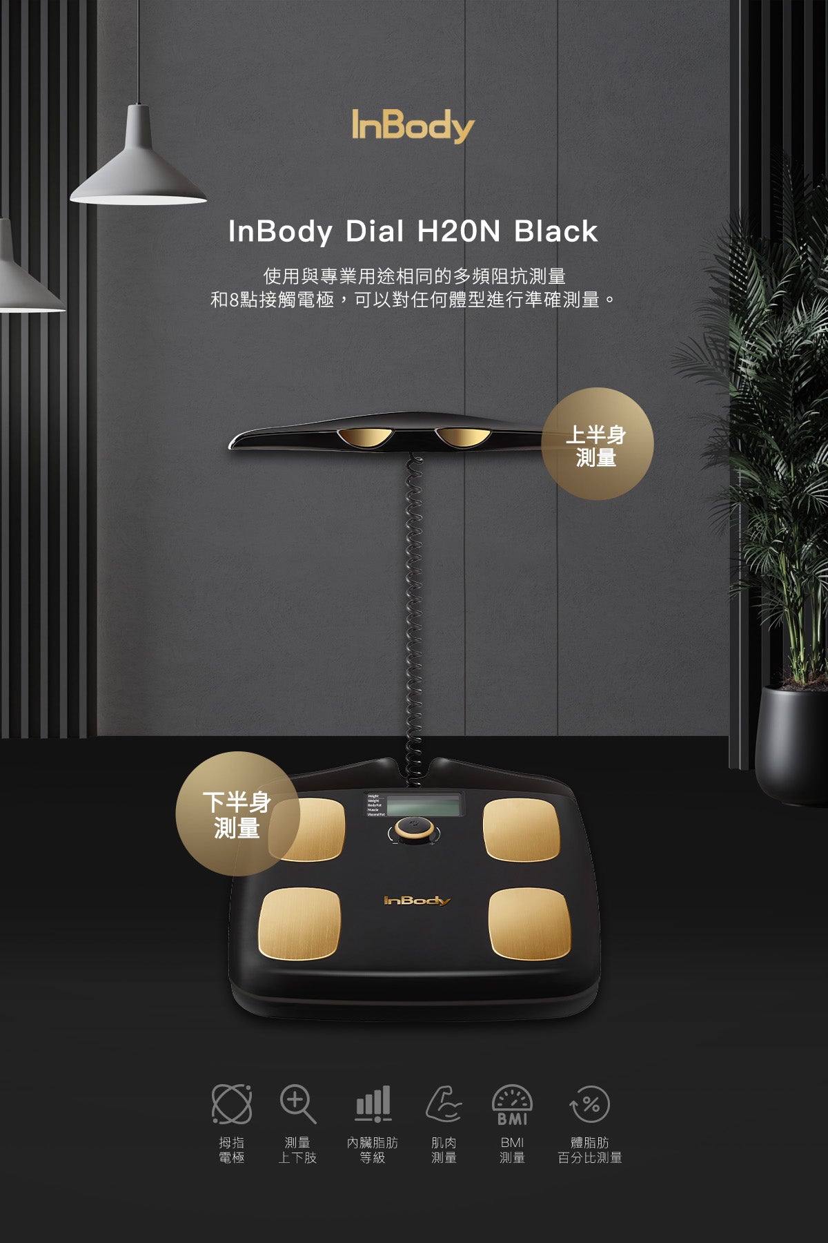 InBody Dial H20 体脂肪計 公式】InBody Dial H20