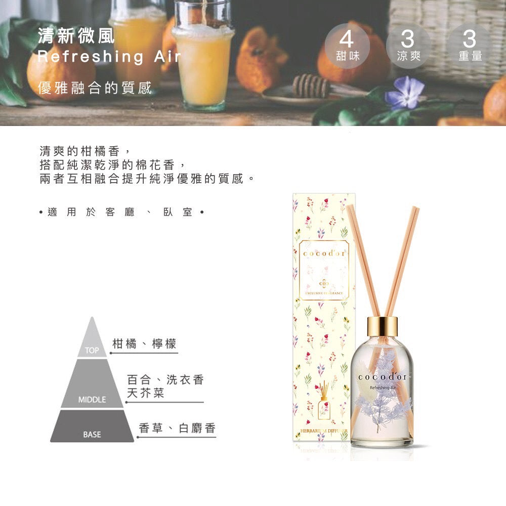 (即期品) cocodor 珂珂朵爾｜浮游花系列R擴香瓶 200ml