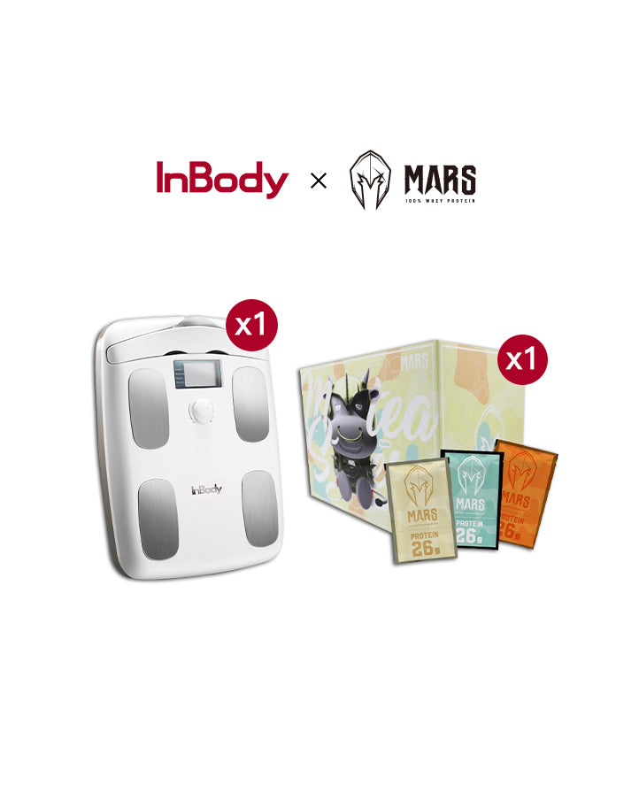 InBody - H20B 專業家用型體脂機+ 戰神乳清 | 1+1 健身必備組合｜聯名優惠