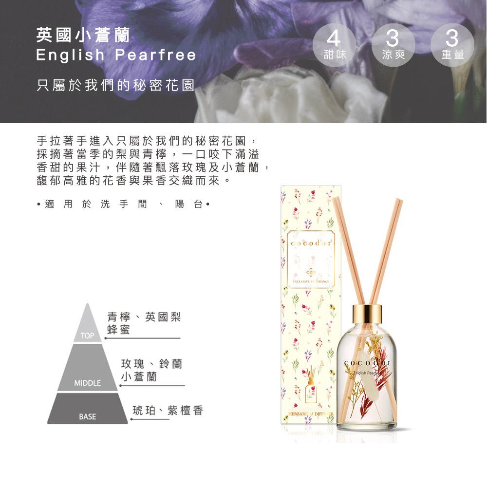 (即期品) cocodor 珂珂朵爾｜浮游花系列R擴香瓶 200ml